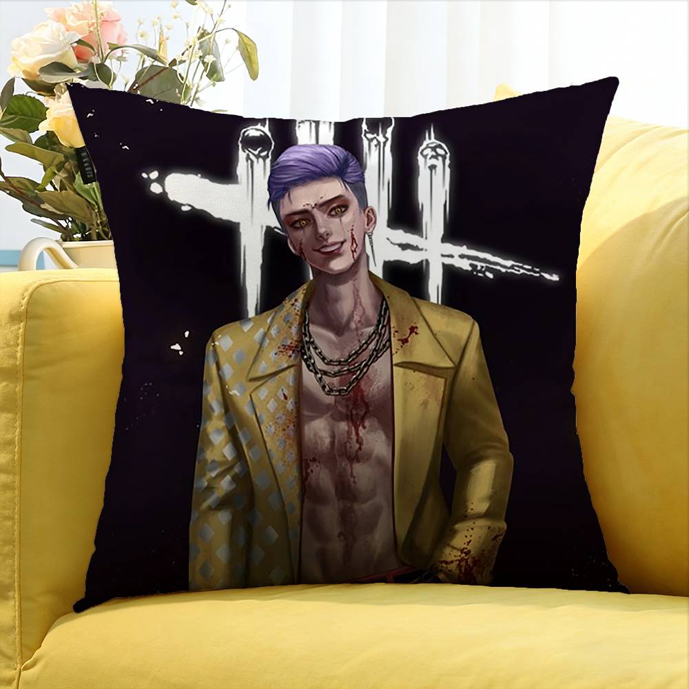 Dead by Daylight Trickster   Various Sizes Square Pillow Case For Car Home Bedchamber Decor