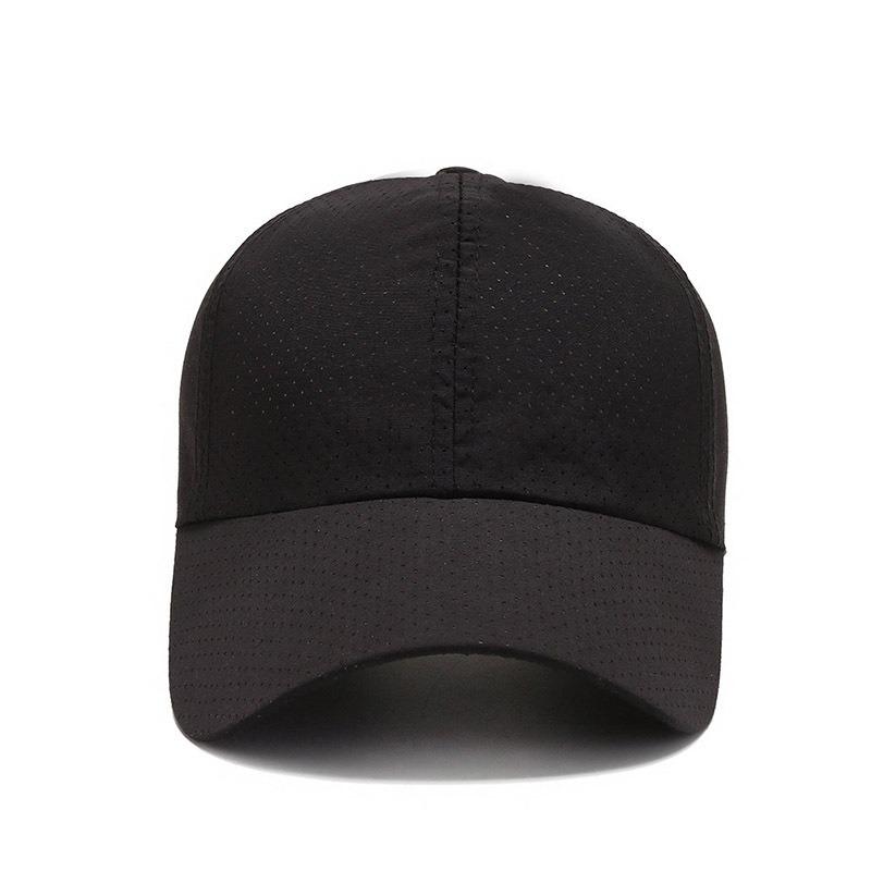 New punched hat men's and women's outdoor baseball cap sunscreen cap spring and summer breathable sun hat