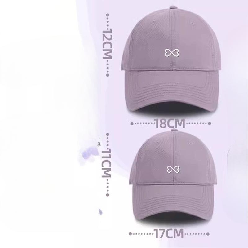 Spring New Style Used Washing Hats  Duckball Caps  Men and Women Embroidered Versatile Letters  Outdoor Casual Sun Visor Baseball Caps