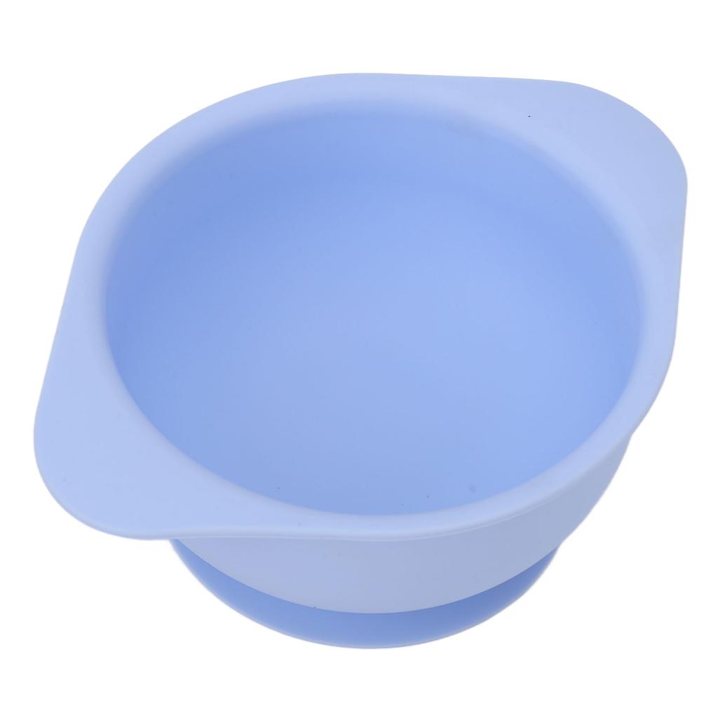 Silicone Bowl with Suction High Temperature Resistance Anti Turning for Children Elderly