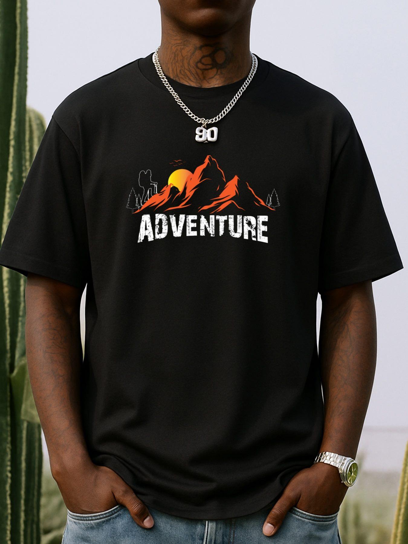 Men s T-Shirt Y2K 1pc 180gsm Heavyweight 100 Black XL