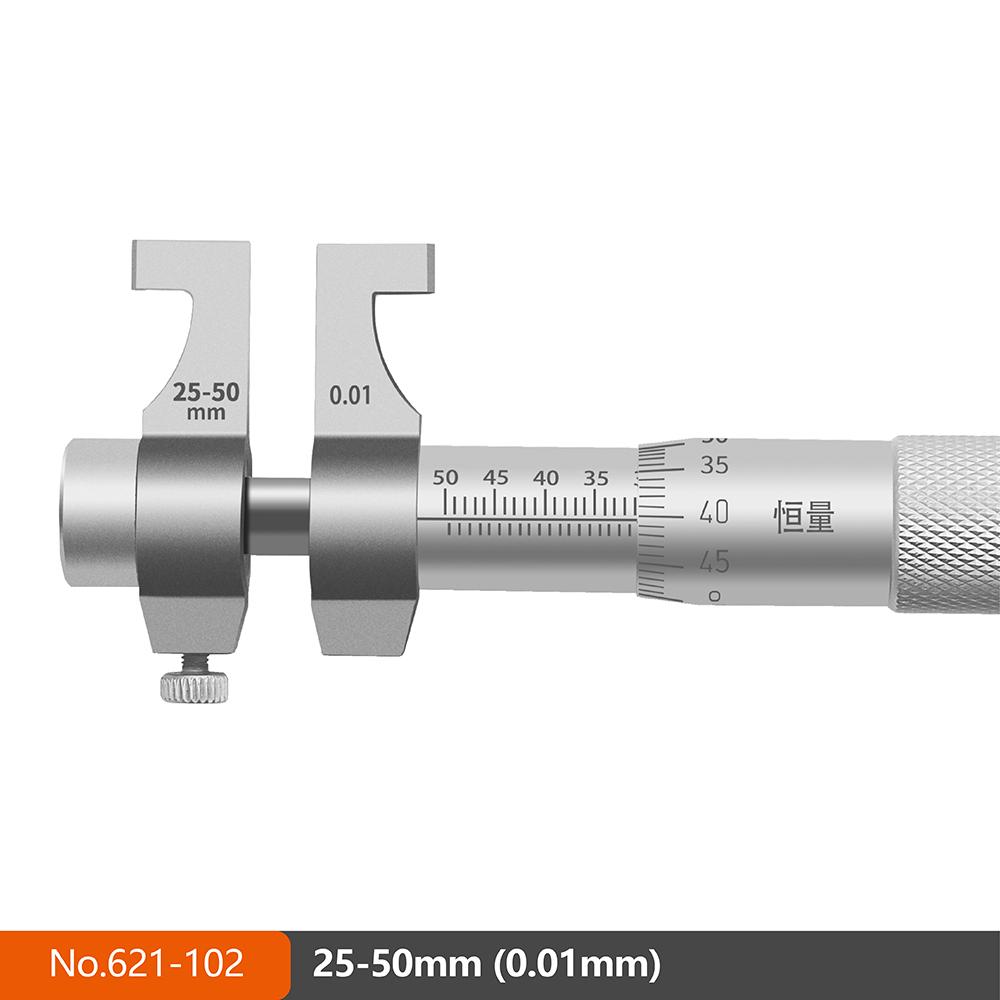 Высокоточный механический микрометр внутреннего диаметра 5-30 25-50 50-75 75-100 мм Двухточечный микрометр внутреннего отверстия Разрешение 0,01 мм