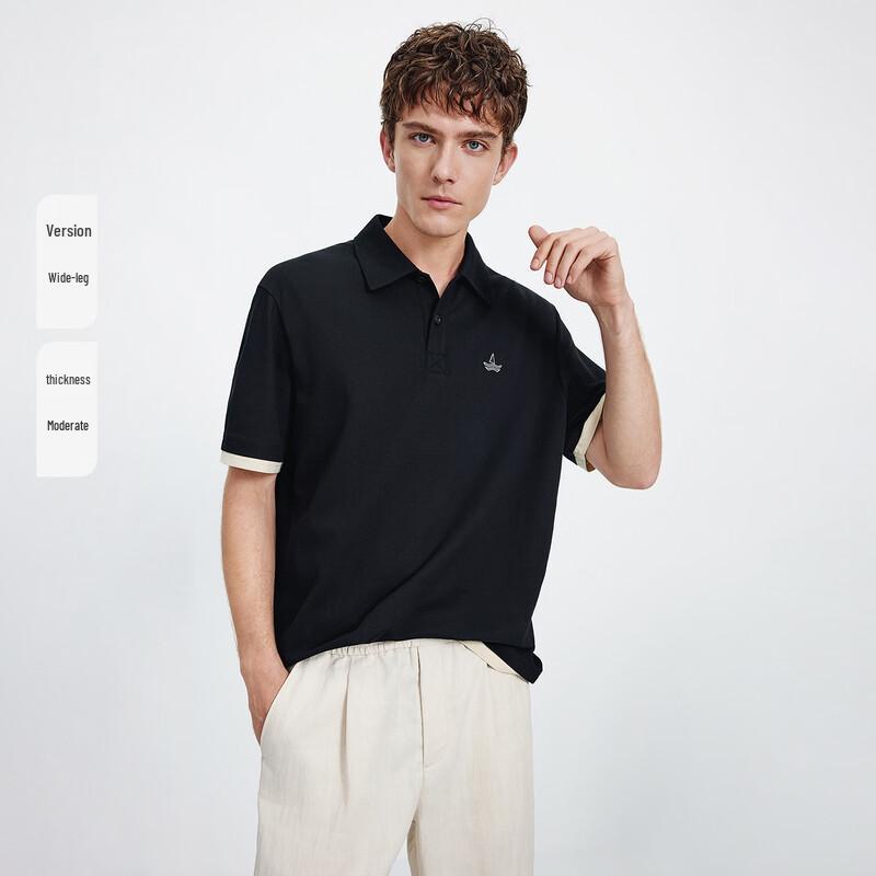 Navigare Men's Loose Fit Polo Shirt