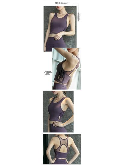 Women's 2025 Spring/Summer High-End Yoga Sports Bra - Professional, Fashionable, Sexy for Outdoor Running & Gym