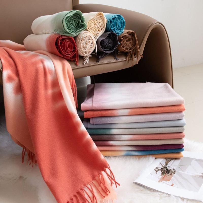 Scarf for Girls, Autumn and Winter Shawl, Imitation Cashmere, Warm and Elongated Scarf, Scarf Shawl