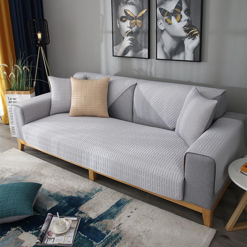 LaTeX Sofa Cushion Simple Summer Ice Silk Summer Mat Cushion Non-Slip Leather Sofa Cover Cover Cloth