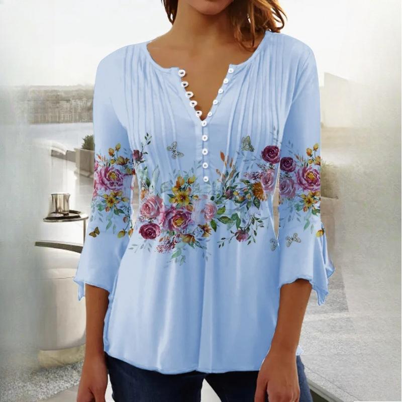 Женская мода повседневные футболки и топы с леопардовым принтом — фото 4