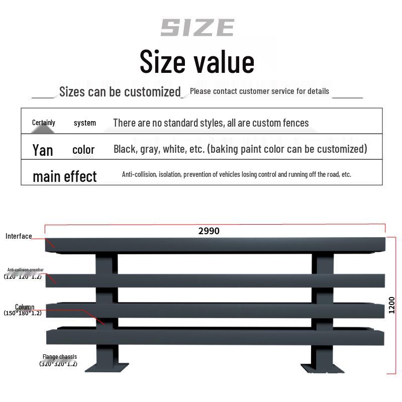 304 Stainless Steel Anti-Collision Bridge and Pool Guardrail