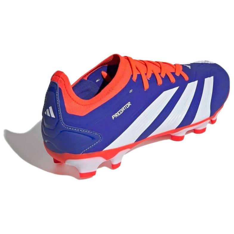 New Adidas PREDATOR PRO Soccer Shoes Men Mid Top Blue/White/Orange IF6371