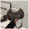 Today's Popular Niche Design Retro Underarm Bag Women's Bag New Trendy Simple Shoulder Bag Bag