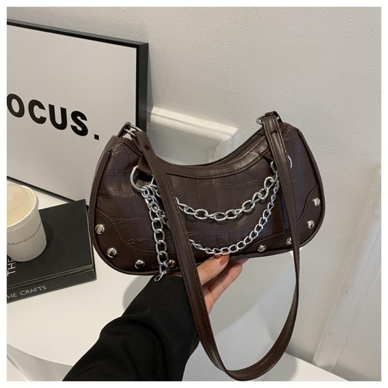 Today's Popular Niche Design Retro Underarm Bag Women's Bag New Trendy Simple Shoulder Bag Bag