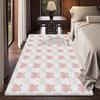 Precious Moments Cute Floor Mat INS Style Soft Bedroom Floor House Laundry Room Mat Anti-skid Household Carpets