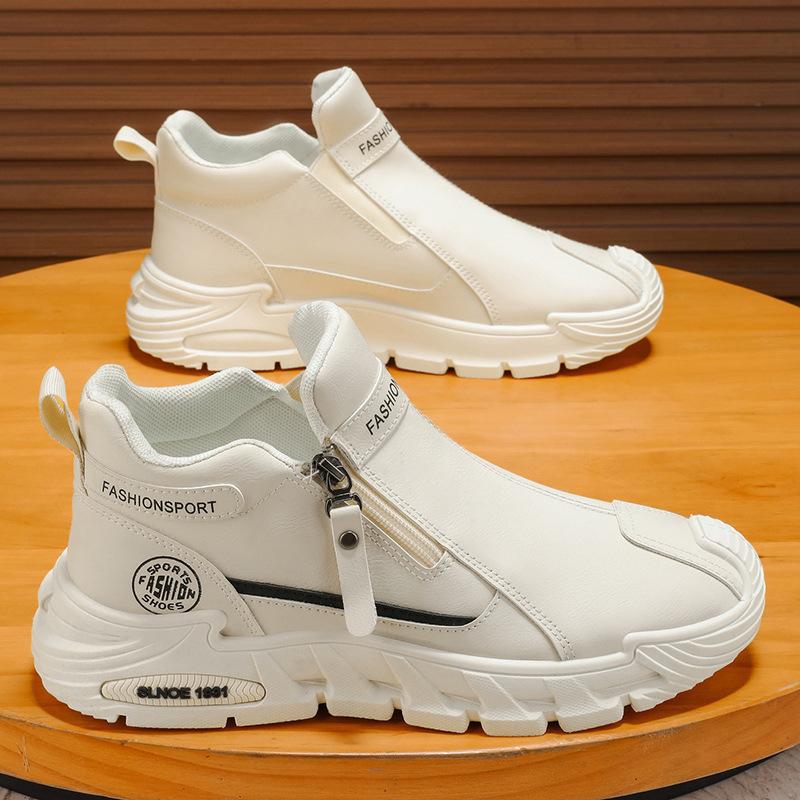Autumn High-top Labor Insurance Shoes Casual Sports Non-slip Wear-resistant Shoes Short Boots Casual Martin Boots