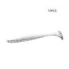Arnova New Soft Bait For Freshwater Fishing T Tail Fish Lure With Lead Head Hook Long Distance Casting Artificial Bait