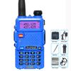 BaoFeng Walkie Talkie UV-5R Two Way CB Radio 5 Colors Bao Feng UV5R 128CH 5W VHF UHF 136-174Mhz & 400-520Mhz
