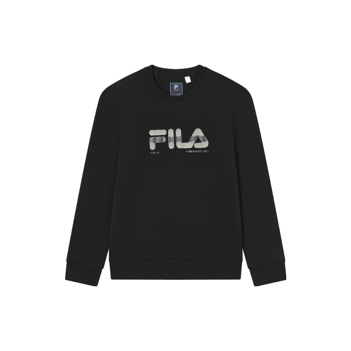 

Fila Толстовка с круглым вырезом и буквенным принтом, мужские топы, черный F11M342211F-BK