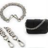 Durable Metal Bag Replacement Chains Detachable Shoulder Straps Multi Sizes 30-120cm for Crossbody Tote Bag DIY Accessories