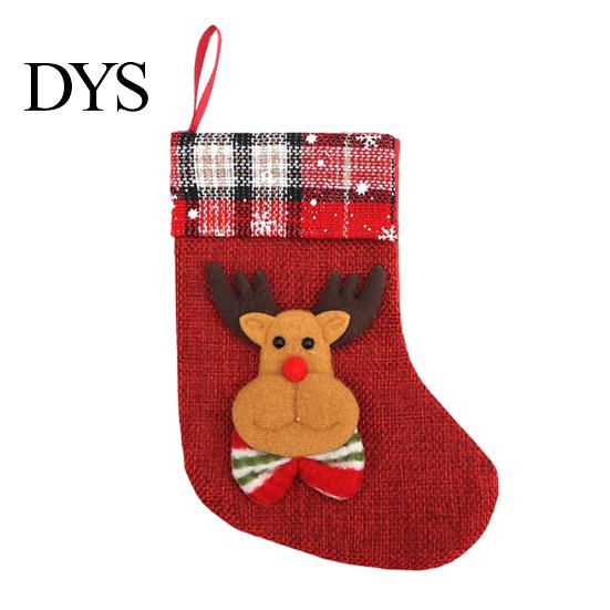 Snowman Party Supplies Christmas Stocking Pendant with Hanging Rope, Lightweight Santa/Snowman/Elk Fillers Decoration, Decorative Decor for