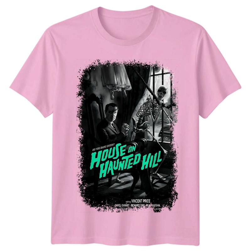 House On Haunted Hill () Movie Poster Inspired Tshirt Retro Tee Unisex