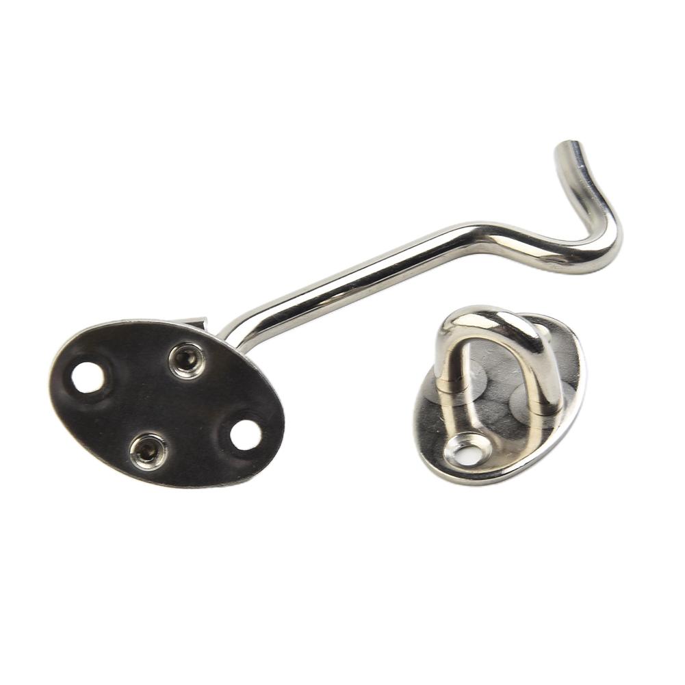 Cabin Hook Window Lock With Safety Switch With Screws