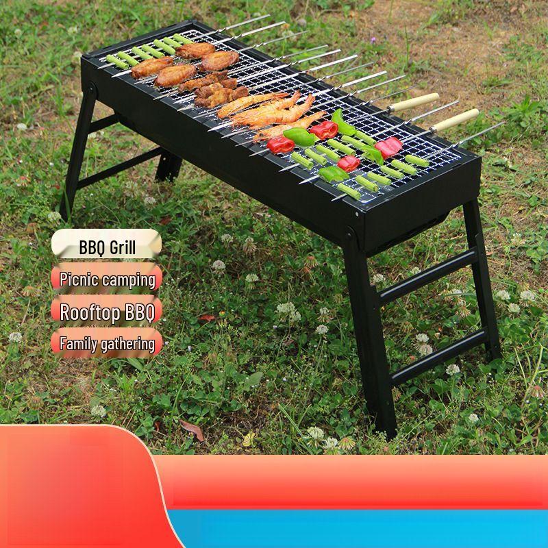 Portable Outdoor Charcoal BBQ Grill
