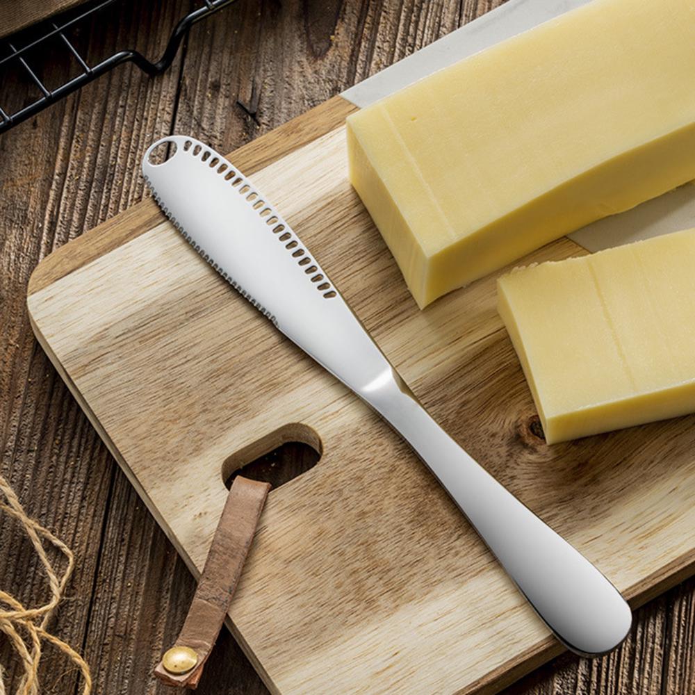 Multifunction Stainless Steel Butter Cutter Cheese Jam Spreaders Cream Cutter Utensil Dessert Toast