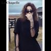 La Chapelle Women's Spliced Lace Bowknot Long Sleeve T-Shirt