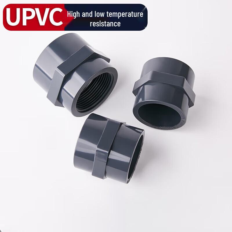 Mingzhiao UPVC Female Threaded Straight Connector DN15