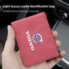 Car Driver License Suede Leather Bag Auto Driving Documents Wallet For Volvo Xc60 Xc90 V40 V60 S60 V50 V90 S80 C40 XC40 V70 XC70