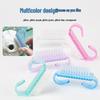Colorful Cow Horn Nail Dust Remover Brush - Polishing & Cleaning Multifunction Tool