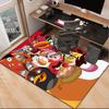 Red Birds Characters Collage Office Rug Chair Mat, Game Carpet, Suitable for Front Door, Bedroom, Living Room, Desk, Holiday Gift