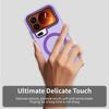 For iPhone 13 Pro Max Magnetic Case TPU + PC Clear Protective Phone Cover Compatible with MagSafe