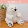 Plush Polar Bear Toy Children Birthday Festival Aquarium Gift Doll Cotton Pp