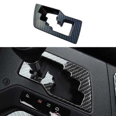 For Toyota RAV4 2016 2017 2018 Accessories ABS Carbon Fiber Color Gear Shift Panel Decorator Cover LEFT HAND SIDE