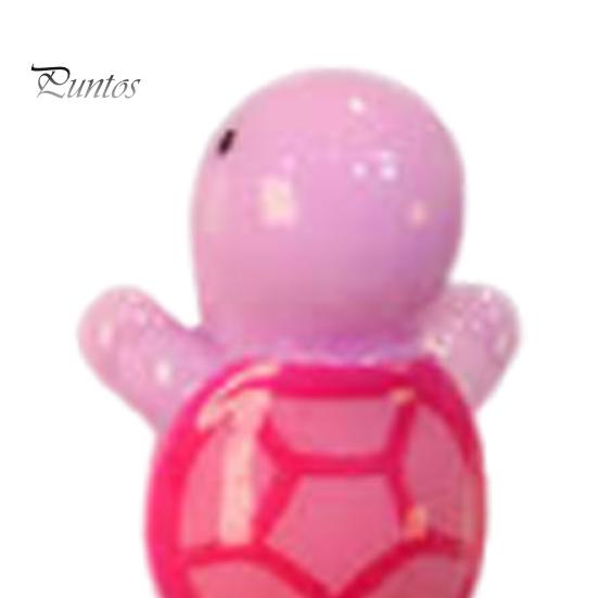 Resin Turtle Decorations 5Pcs Mini Refrigerator Magnet, Colorful Tortoise Fridge Decorative Animal Magnets Home Office Kitchen Locker Accessories