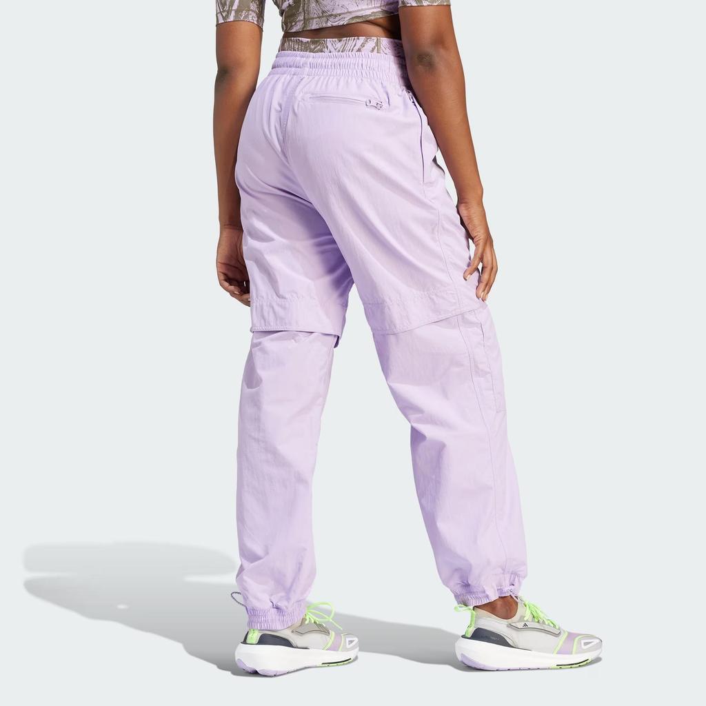 adidas X Stella McCartney Truecasuals Einfarbige Trainingshose Damen Hose Rosa Lila II3227