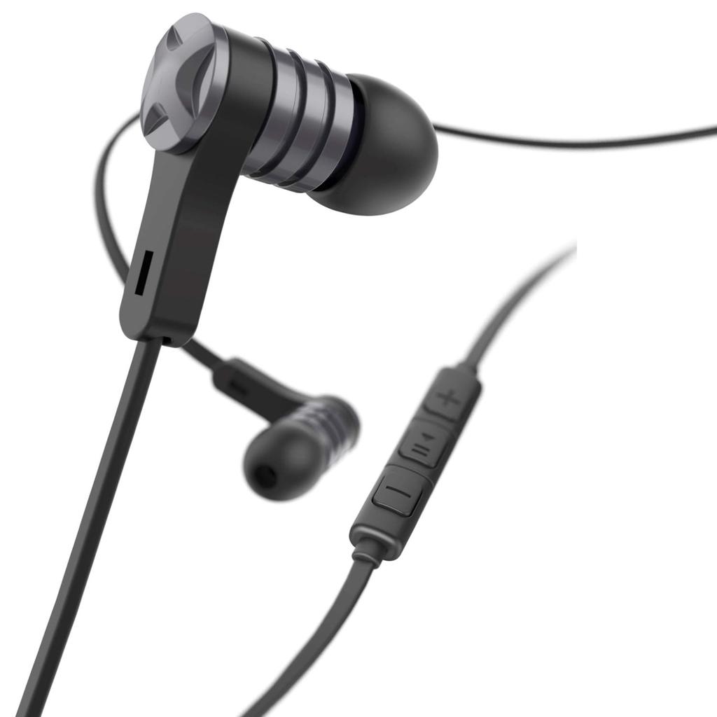 Fones de Ouvido Hama Germany Preto Intenso 3,5mm com Microfone, Importado Oficialmente