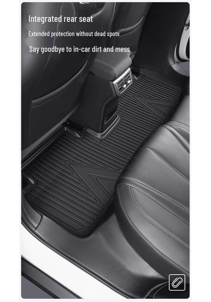 2026 BYD Seal 07 EV Full Coverage TPE Floor Mats - Flash Charge Version
