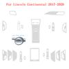 Car-Styling Carbon Fiber Car Interior Center Console Color Change Molding Sticker Decals For Lincoln Continental 2017-