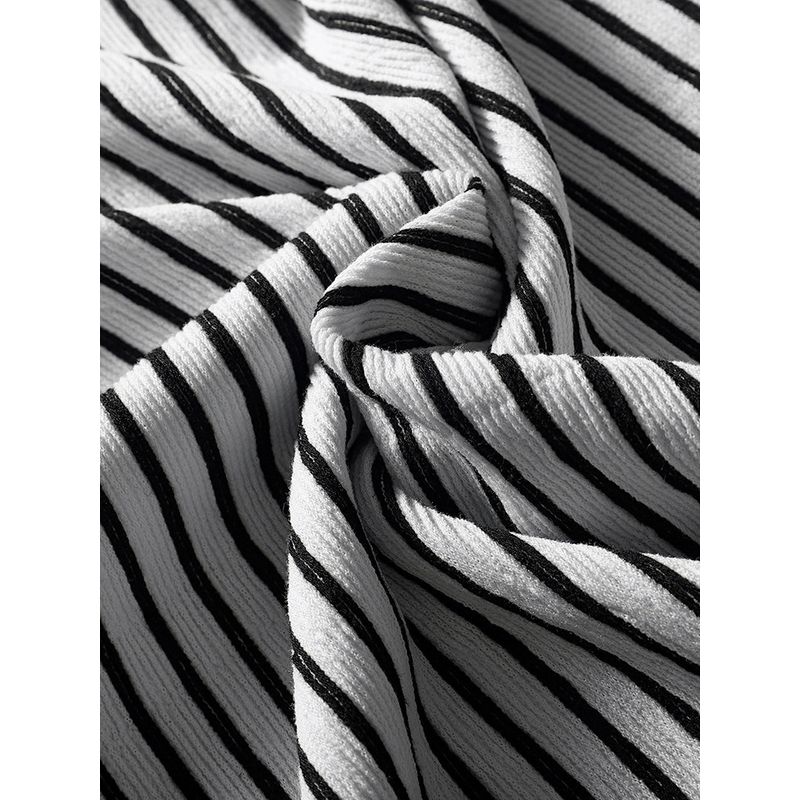 Export Export to Domestic Sales Men's Clothing Stripes Short Sleeve T-Shirt Men's Summer Navy-Striped Shirt Fashion Trendy Brand Slim-Fitting T-shirt