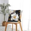 Black White Gold Flower Pillow Cover Soft Cushion Cover Novelty Pillow Case For Sofa Home Decoration