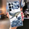 Case for Samsung Galaxy S26 S21 S23 Ultra S25 Edge S20 Plus Note 20 Ultra 10 S24 S22 FE Phone Cover Marine Animals
