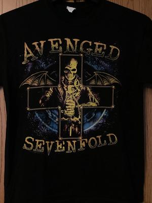 Avenged Sevenfold - Tour 2013 - Black Shirt - 2 Sided - Graphic - M - Anvil