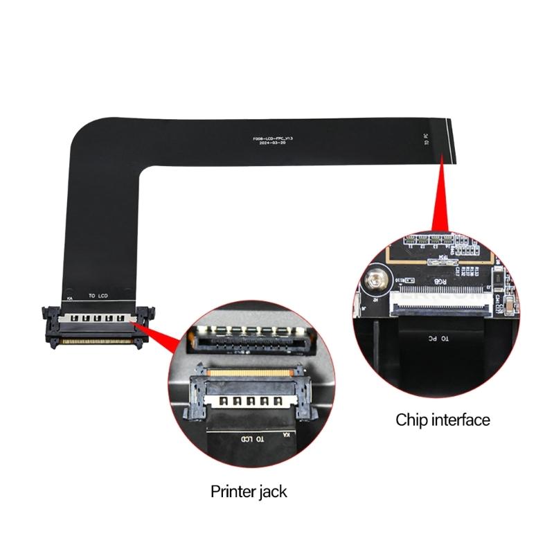 Durability K2 Plus FPC Display Connector for K2 PLUS Ideal for DIY Enthusiasts and Professional Technicians Cord