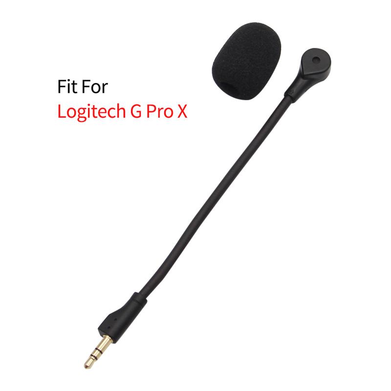 Replacement 3.5mm Microphone for Logitech G Pro X for Steelseies Headphones Headphones E-Sports Game Headset Mic