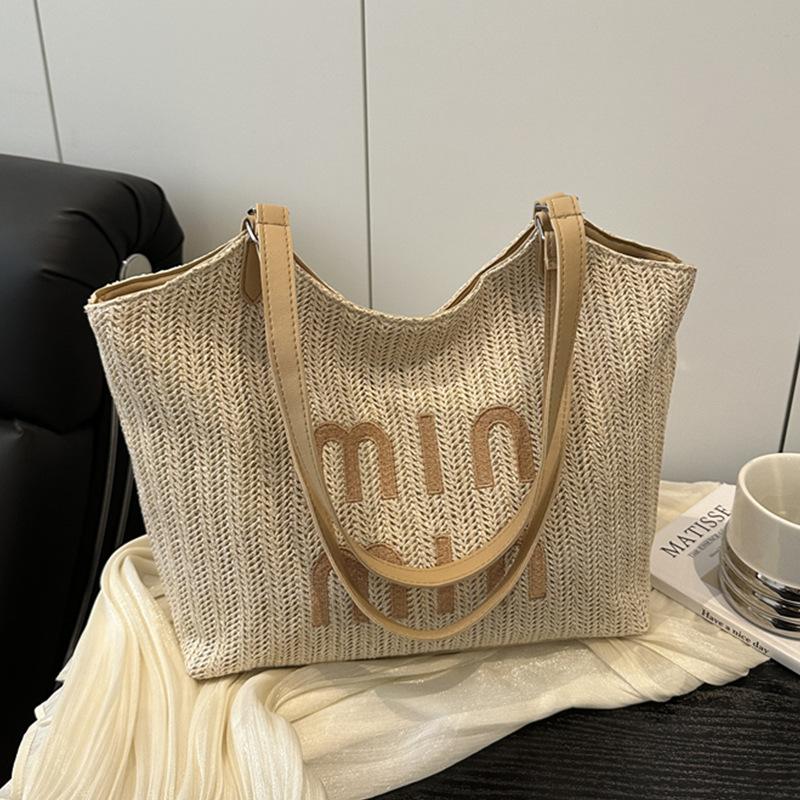 

Senmeng летняя наплечная сумка-мессенджер высокая ценность новая портативная плетеная маленькая сумка женская корзина для овощей ведро соломенная сумка хаки