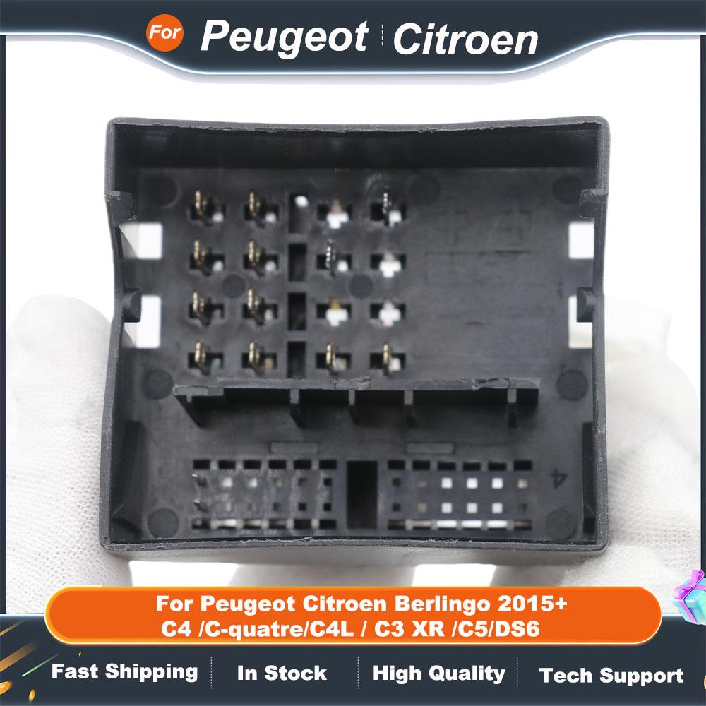 PSA-RZ-65 Canbus Box 16 Pin Autoradio Android Kabelbaum für Peugeot Citroen Berlingo 2015+ C4 /C-quatre/C4L / C3 XR /C5/DS6