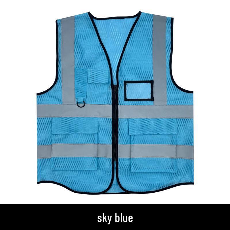 Rui Chuang Multi-Pocket Reflective Safety Vest for Construction and Transportation