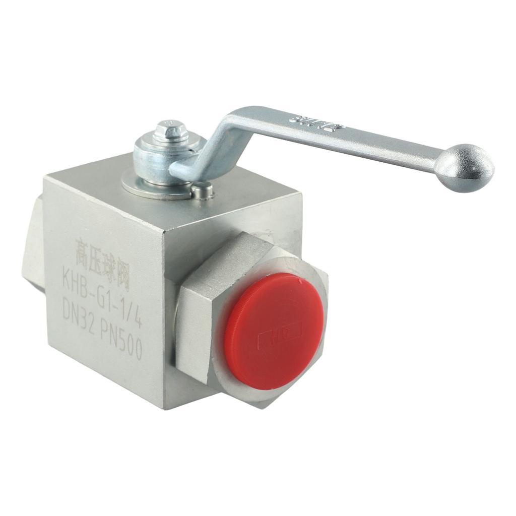 G1 Manual Hydraulic Carbon Steel Ball Valve 2 Way Shut Off Valve Suitable for High Pressure Hydraulic Applications