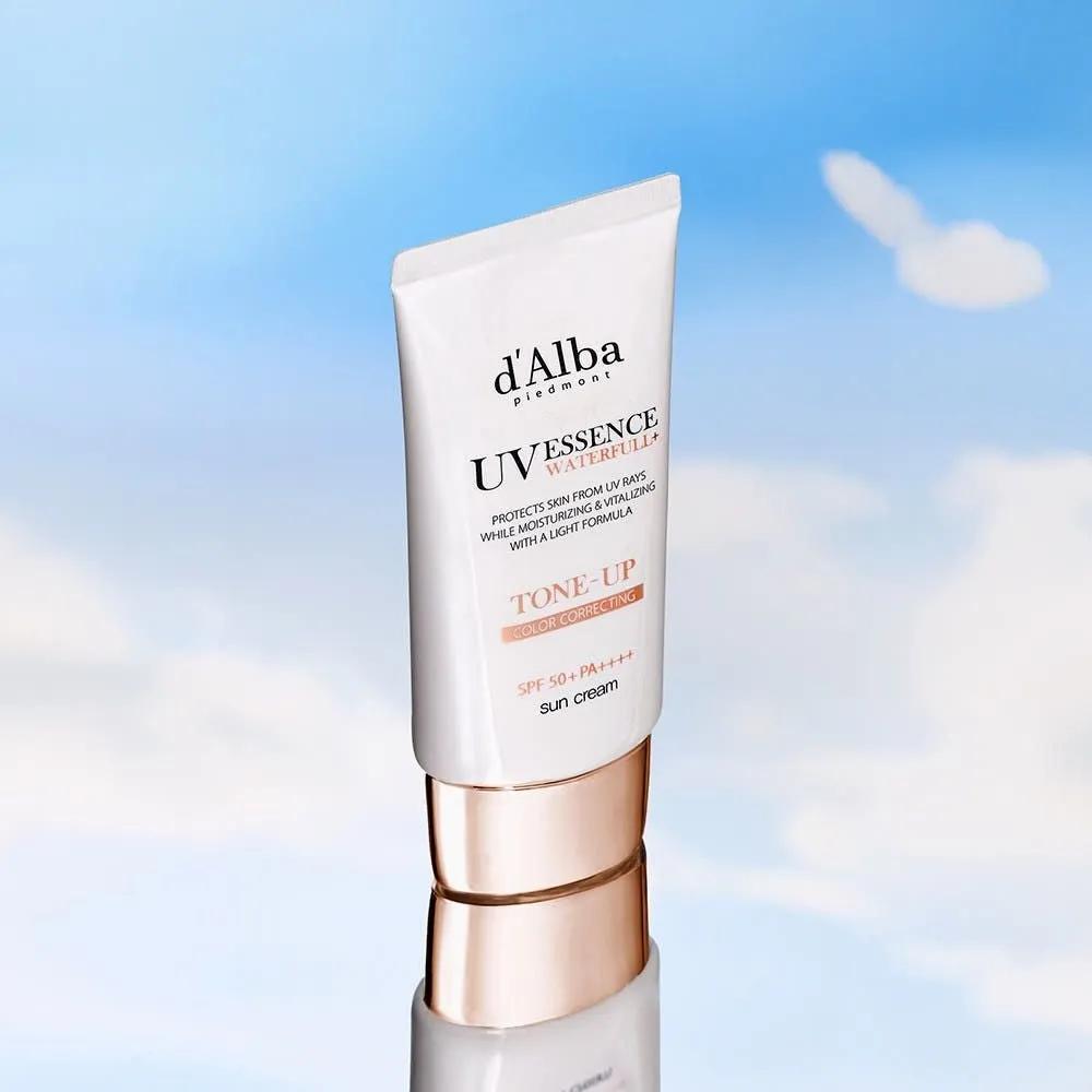 

[Single Item] Pink Tone-Up Sunscreen 50ml (1 piece)